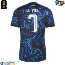 Moški Nogometni dresi Argentina Rodrigo De Paul #7 Gostujoči SP 2026 Kratek Rokav